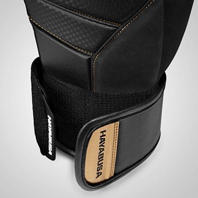 Hayabusa T3 Boxing Gloves Negro-Oro