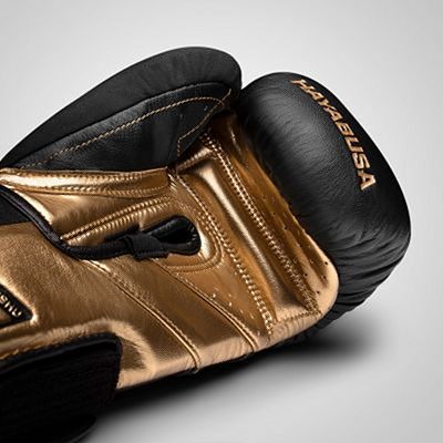 Hayabusa T3 Boxing Gloves Nero-Oro