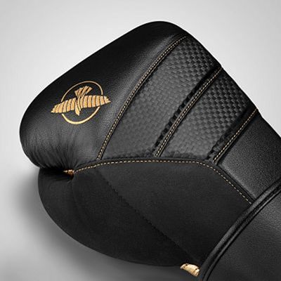 Hayabusa T3 Boxing Gloves Nero-Oro