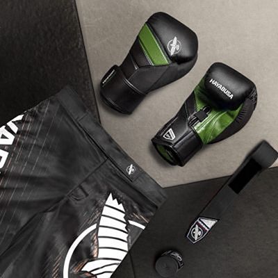 Hayabusa Guantes Boxeo T3 Negro-Verde