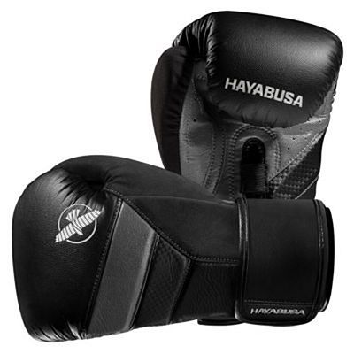 Hayabusa T3 Boxing Gloves Nero-Grigio