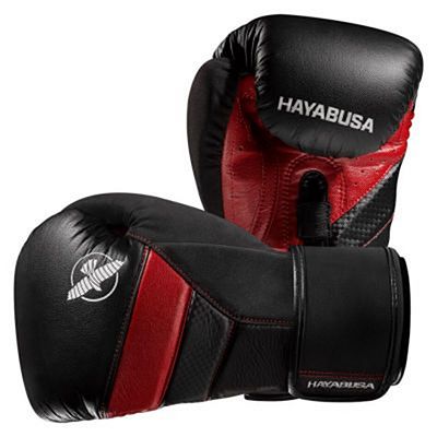 Hayabusa T3 Boxing Gloves Noir-Rouge