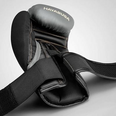 Hayabusa T3 Boxing Gloves Grau-Schwarz