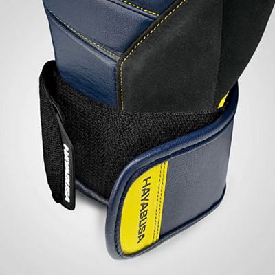 Hayabusa T3 Boxing Gloves Navy Blu-Giallo