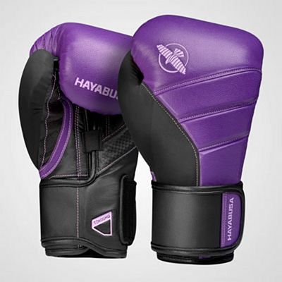 Hayabusa T3 Boxing Gloves Viola-Nero