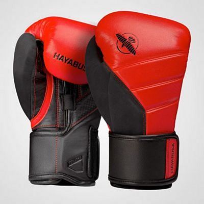 Hayabusa T3 Boxing Gloves Piros-Fekete