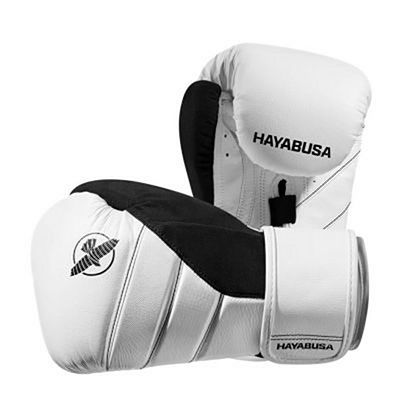 Hayabusa T3 Boxing Gloves Blanc-Noir