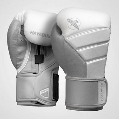 Hayabusa T3 Boxing Gloves Blanc-Gris