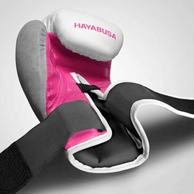 Hayabusa T3 Boxing Gloves Fehèr-Ròzsaszìn