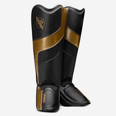 Hayabusa T3 Full-Back Shinguards Fekete-Arany