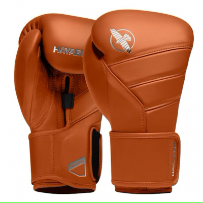 Hayabusa T3 Kanpeki Boxing Gloves Marrom-Laranja