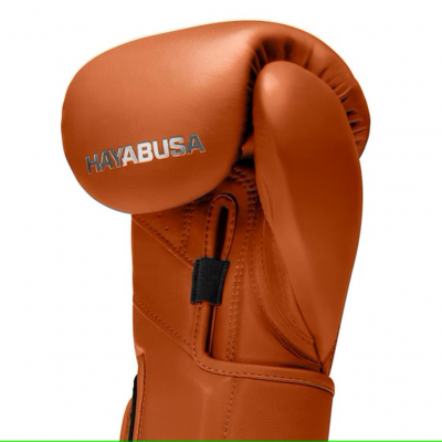 Hayabusa T3 Kanpeki Boxing Gloves Marrom-Laranja