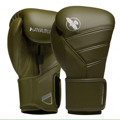 Hayabusa T3 Kanpeki Boxing Gloves Grön-Brun