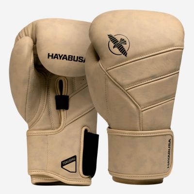 Hayabusa T3 LX Boxing Gloves Tan Marrom