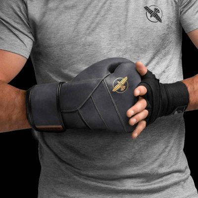 Hayabusa Guantes Boxeo T3 LX Gris-Oro