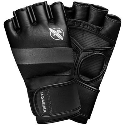 Hayabusa T3 MMA 4oz Gloves Nero-Grigio