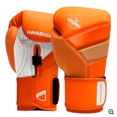 Hayabusa T3 Neon Boxing Gloves Laranja