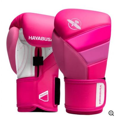 Hayabusa T3 Neon Boxing Gloves Rosa