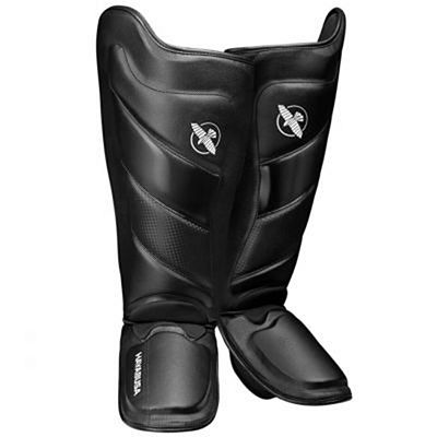 Hayabusa T3 Striking Shinguards Svart-Svart