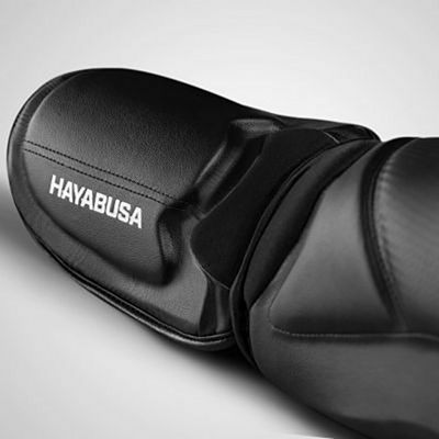 Hayabusa T3 Striking Shinguards Preto-Preto