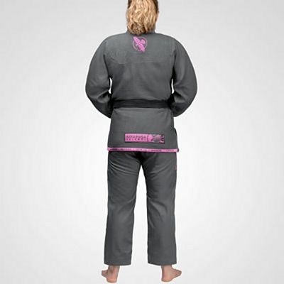 Hayabusa Women Lightweight Jiu Jitsu Gi Grau-Rosa