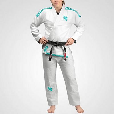 Hayabusa Women Lightweight Jiu Jitsu Gi Blanco-Verde