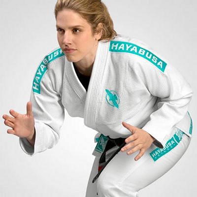 Hayabusa Women Lightweight Jiu Jitsu Gi Branco-Verde