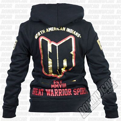 Headrush Battlefords Zip Hoodie Schwarz