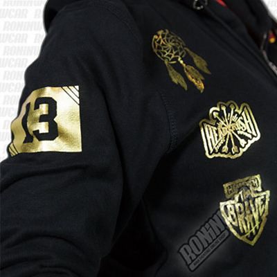 Headrush Battlefords Zip Hoodie Schwarz