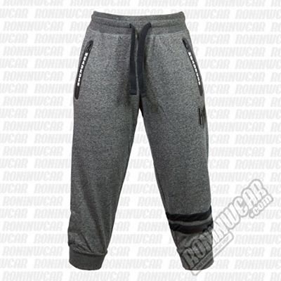 Headrush Double Stripes 3/4 Joggers Gris-Negro