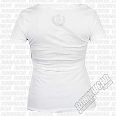 Headrush Garden Script Tee White