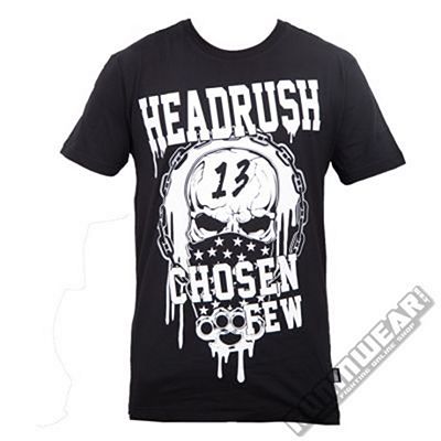 Headrush Hold Up T-shirt Schwarz