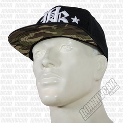 Headrush Rockstar Snapback Hat Negro