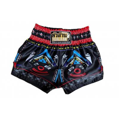 HuaLaan Aztecas Muay Thai Shorts Azul