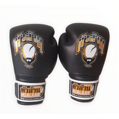 HuaLaan Boxing Gloves Leather Noir