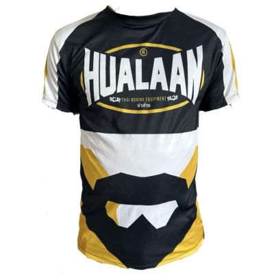 HuaLaan Dry Tech Thai T- Shirt Schwarz-Gelb