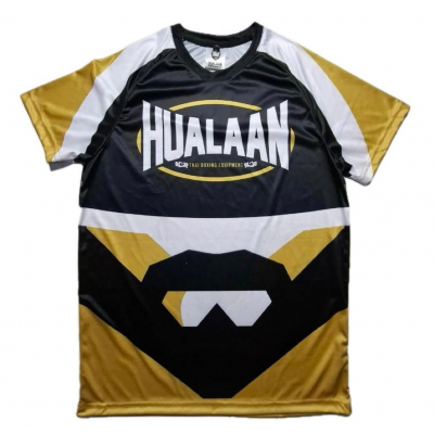 HuaLaan Dry Tech Thai T- Shirt Schwarz-Gelb