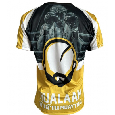 HuaLaan Dry Tech Thai T- Shirt Schwarz-Gelb