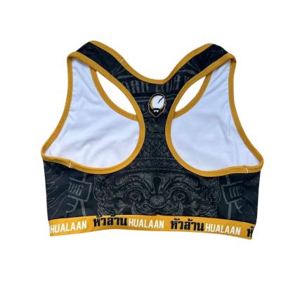 HuaLaan Hunuman Ladies Top Negro-Oro