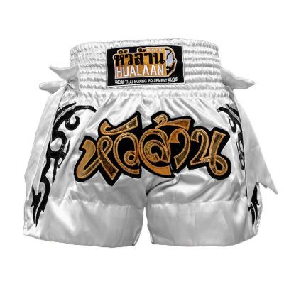 Pantalones cortos de Muay Thai, Gold flames, ThaiBoxing 