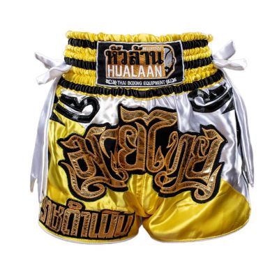 HuaLaan MT Short Thailan Amarelo-Branco