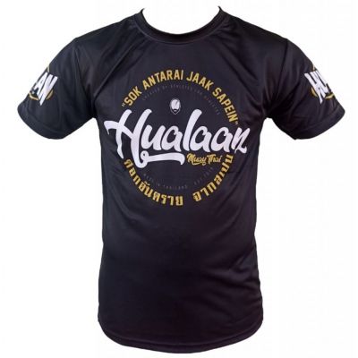 HuaLaan Sok Antarai Tee Preto-Dourado