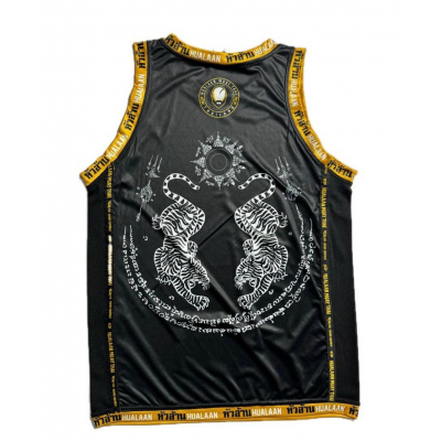 HuaLaan Tech T-shirt Tiger Negro-Blanco