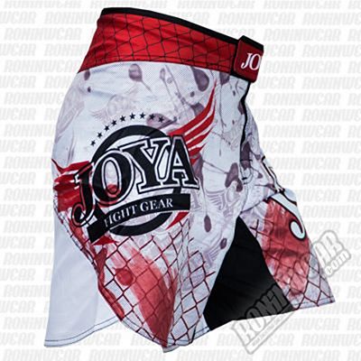 Joya Free Fight Short Pro Line 69 Vermelho-Branco