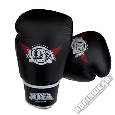 Joya Pro Line Boxing Gloves Leather Schwarz