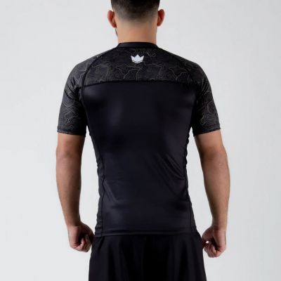 Kingz Apex Short Sleeve Rash Guard Fekete