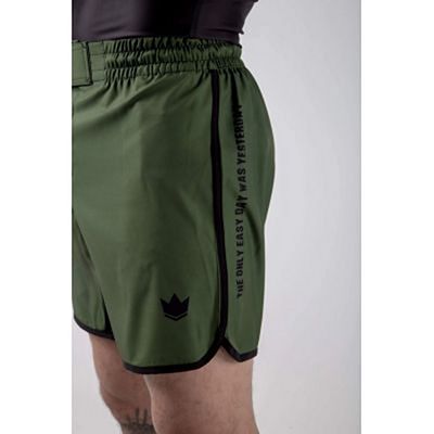 Kingz Army Shorts Green
