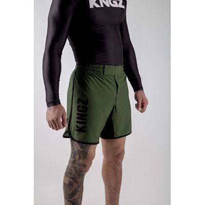 Kingz Army Shorts Green