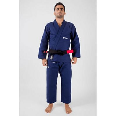 Kingz Balistico 3.0 BJJ Kimono Azul Marinho