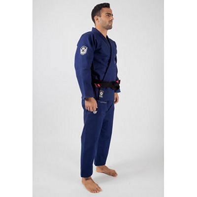 Kingz Balistico 3.0 BJJ Kimono Dunkelblau